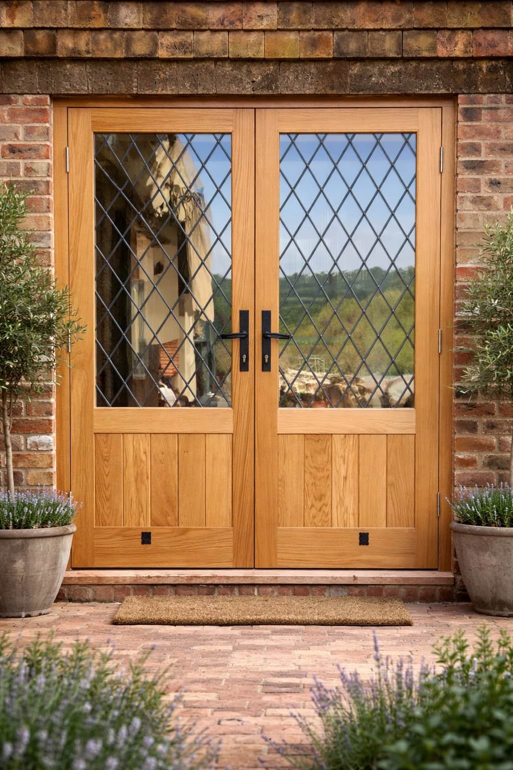 Timber French Doors