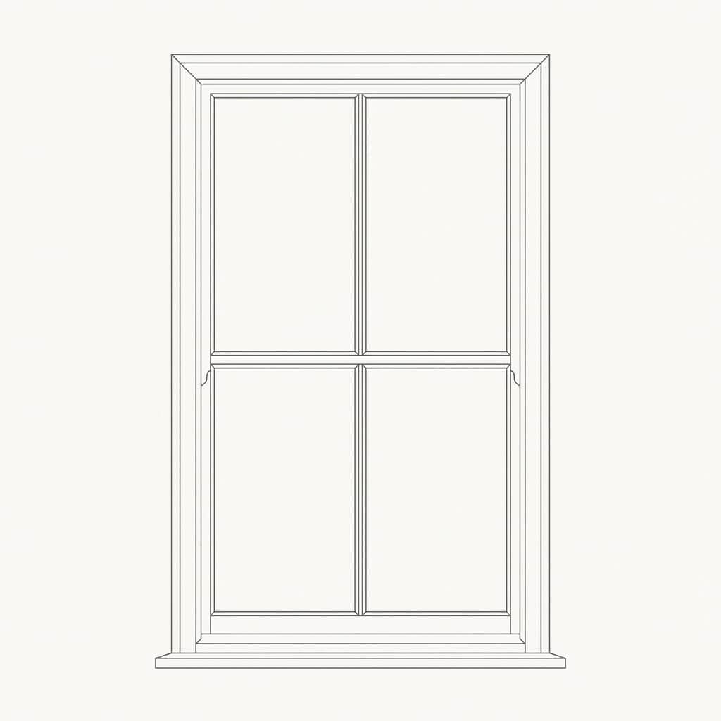 Victorian Glazing Bars Diagram
