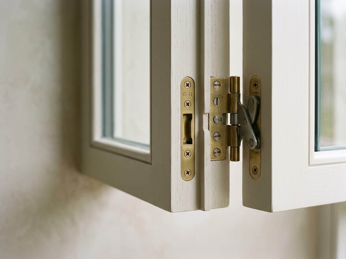 Hinge & Lock Detail